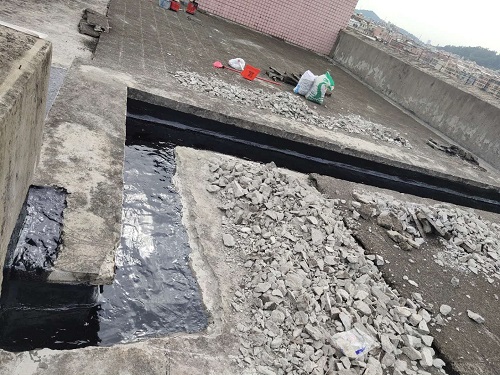 广州市华美英语实验学校屋面防水补漏工程