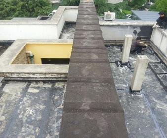 东曹公司厂房外墙及屋顶防水维修工程